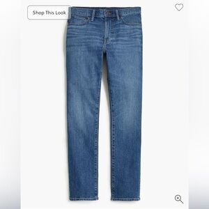 J crew blue spruce Straight-fit jean